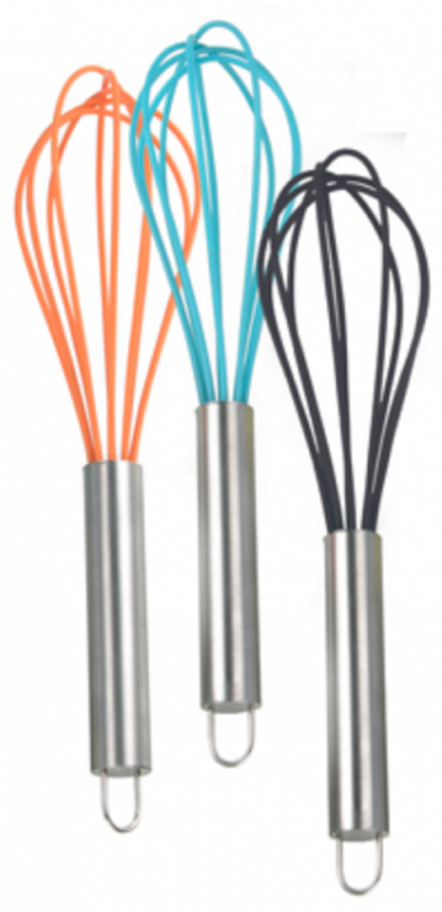 [5919] Schneebesen Handmixer Versch. Farben (Blau)