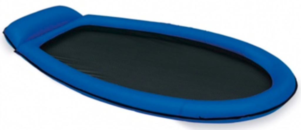 [9923] INTEX Mesh Lounge Wasserliege, Pool Liege (Blau)