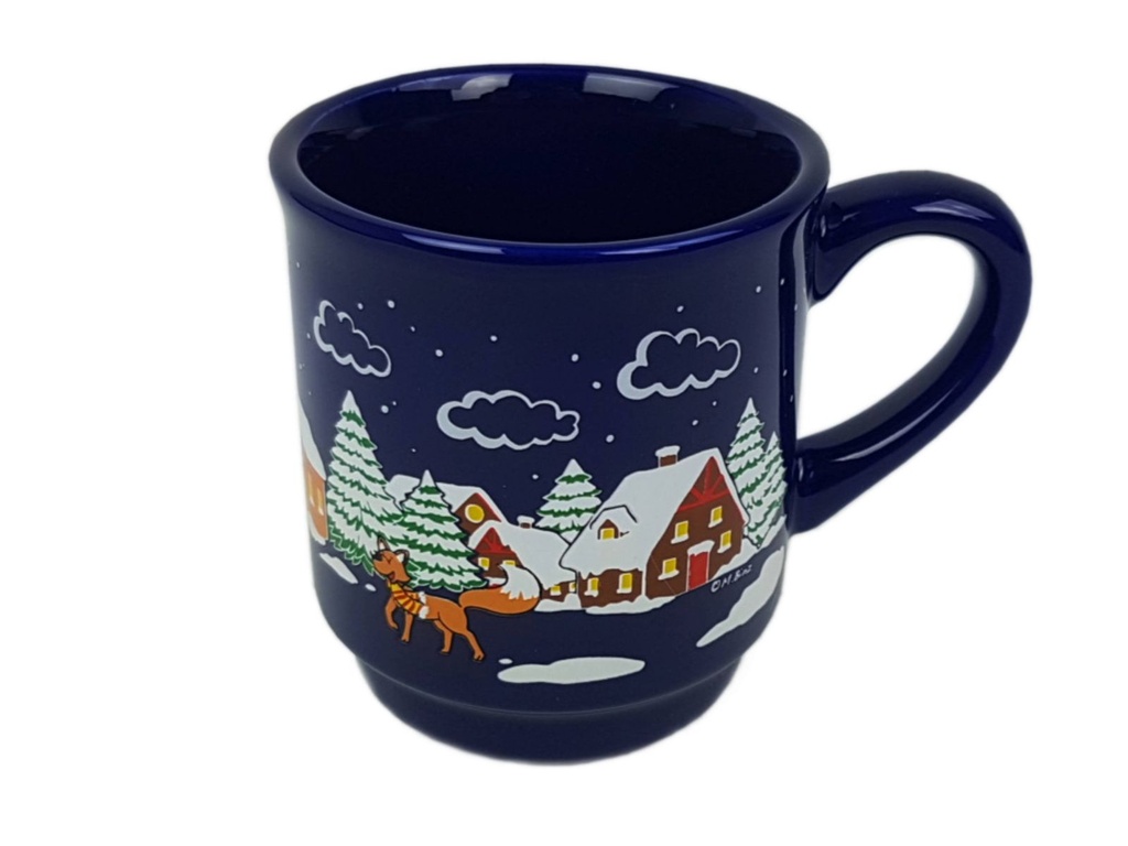 [10100] Glühwein Keramiktasse Weihnachten 0,2 L (1)