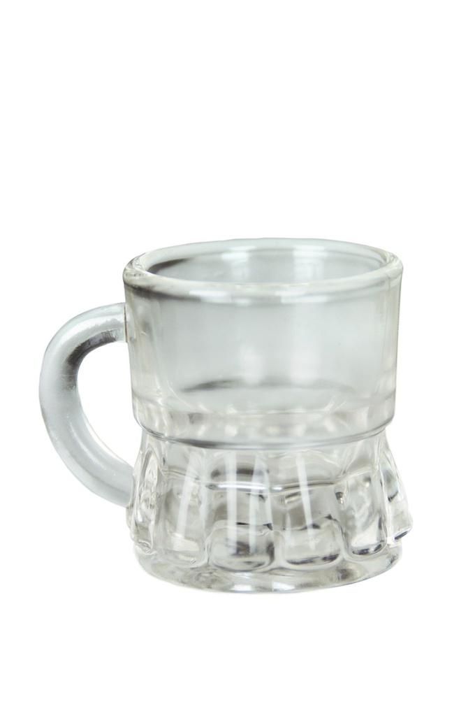 [7474] Schnapsglas Stamper Kurze Glas Henkel 2cl 12,24,48 Stk (1)