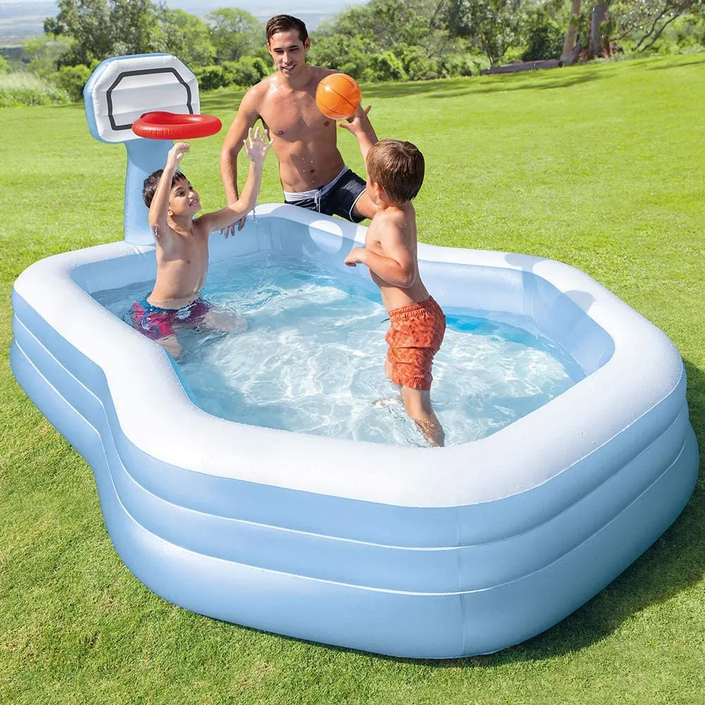 [18460] Intex Swim Center Shootin Hoops / 257 x 188 x 135 cm