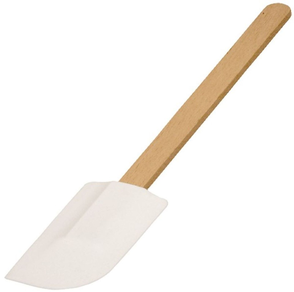 [1740] Teigschaber Teigkratzer schmal 27cm aus Buche Holz
