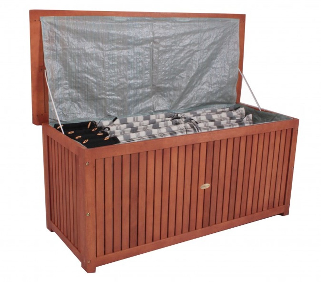 [2687] HARTHOLZ Auflagenbox Sitztruhe Gartenbox Kissenbox Box Aufbewahrung Kiste