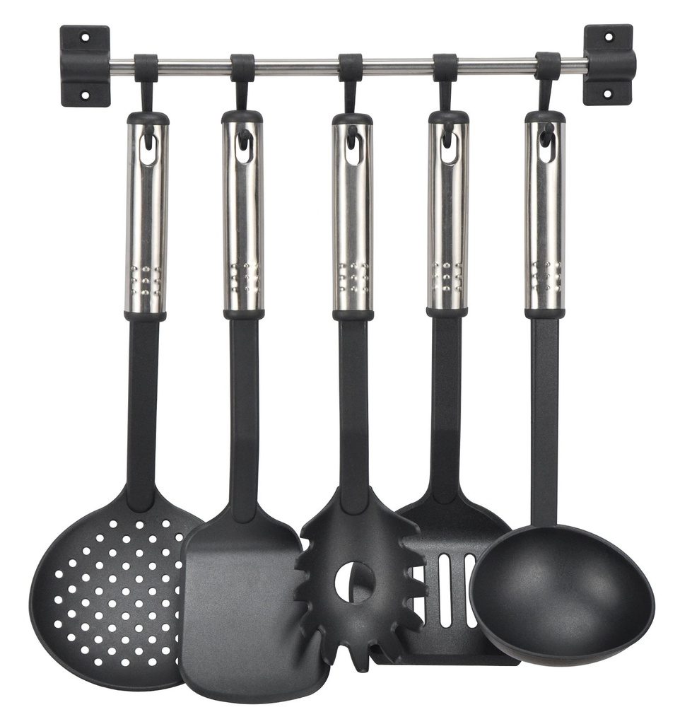 [3239] 6tlg Küchenhelfer Set Edelstahl