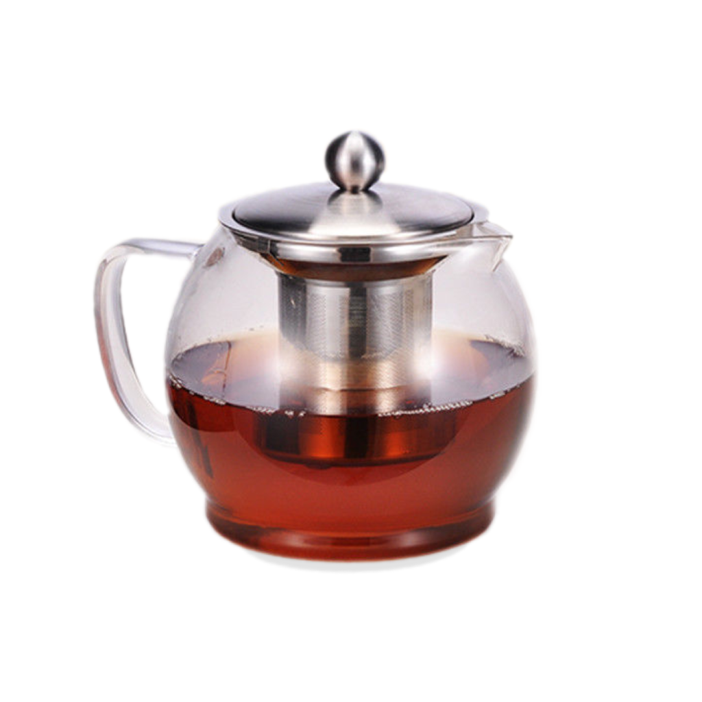 [9480] Glas Teekanne mit Filter 1,2L