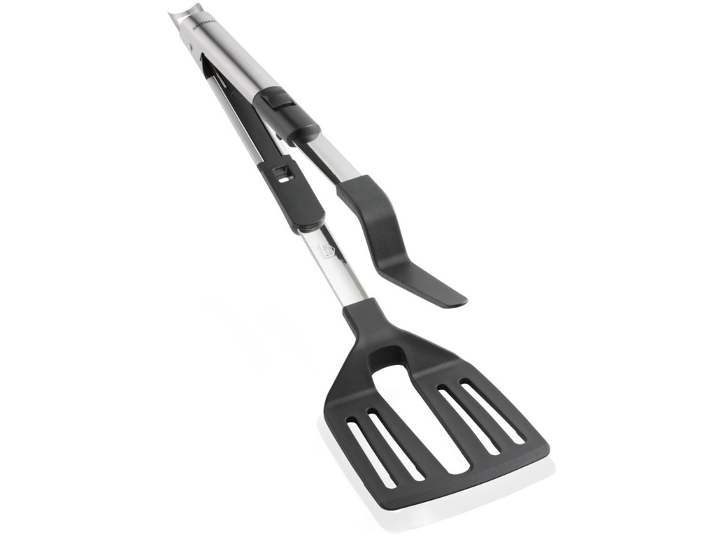 [13711] LEIFHEIT 2 in 1 Zangenwender Bratenwender Pfannenwender Zange Wender