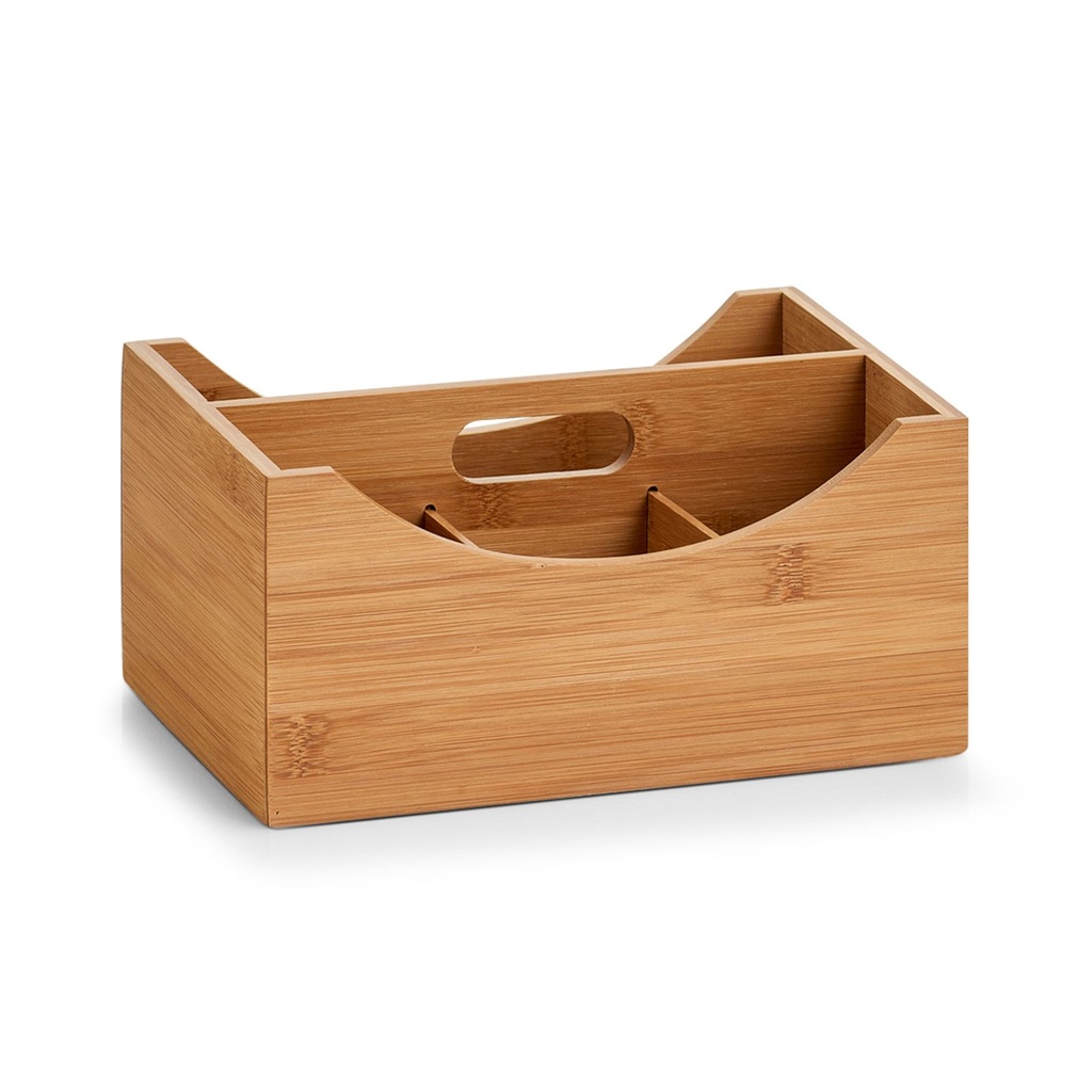 [15096] Zeller Bambus Ordnungsbox Aufbewahrungskiste 25 x 18 x 12 cm