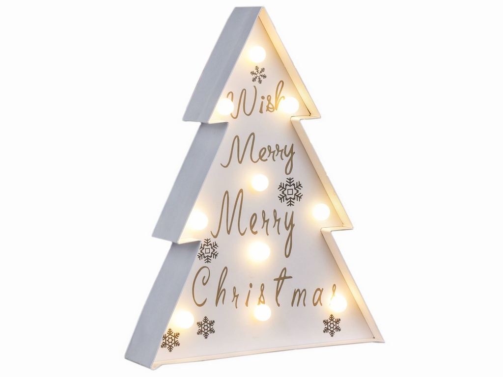 [15277] LED Papier Tanne Weihnachtsdeko