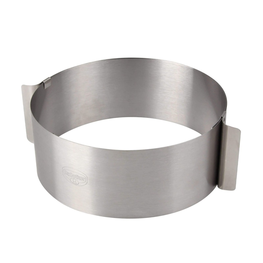 [15302] Dr. Oetker Edelstahl Tortenring Backring