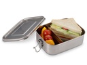 Vesperdose Lunchbox Brotdose Auslaufsicher Füllmenge ca. 800 ml aus Edelstahl
