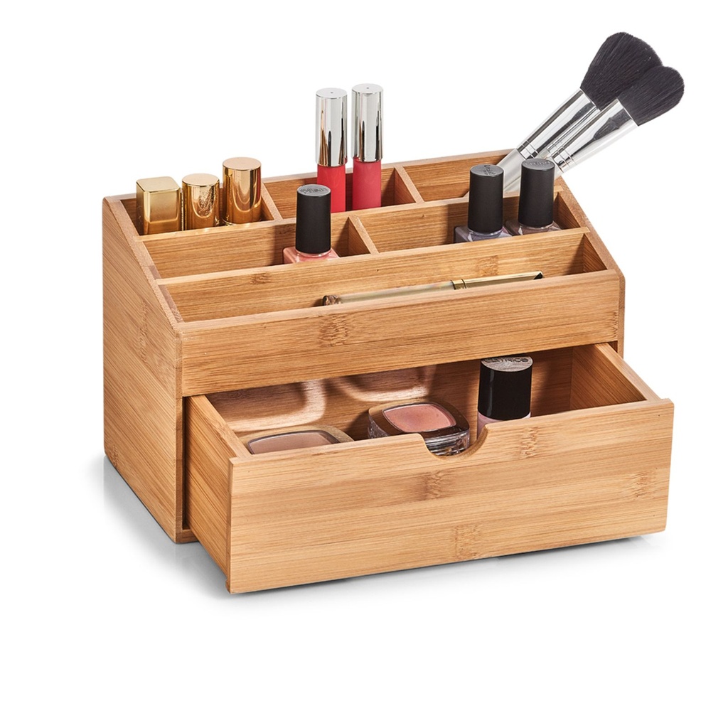 [15420] Zeller Bambus Organizer für Kosmetik
