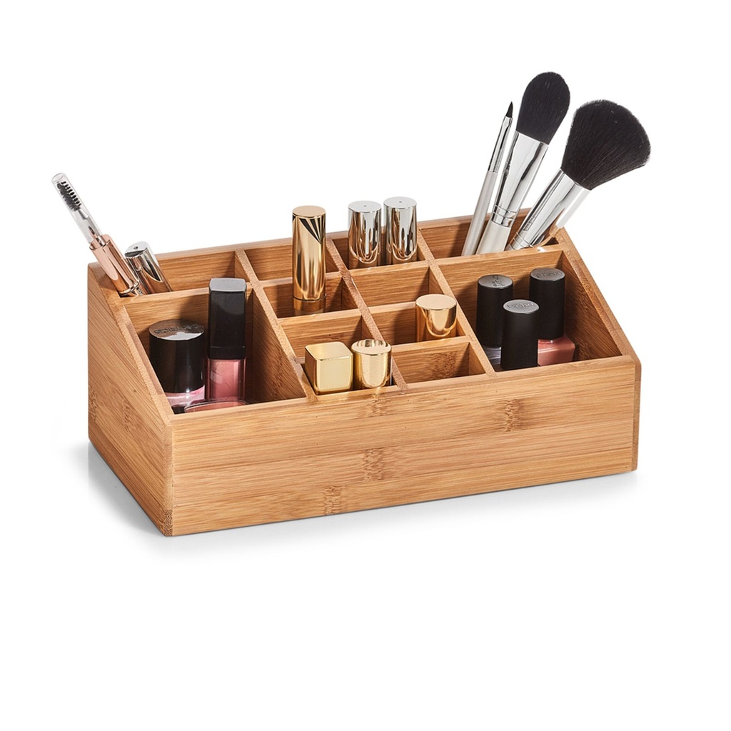 [15421] Zeller Bambus Organizer 12 Fächer
