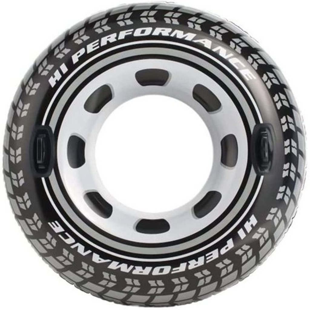 [15702] INTEX Aufblasbarer Schwimmring Monster Truck Schwimmreifen ca. Ø 114cm