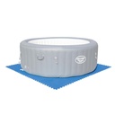 Bestway Pool Bodenschutz Fliesen 18 Stück Poolmatte Schutz