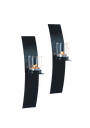 2er Set Wandkerzenhalter Teelichthalter Wanddekoration Kerzenhalter