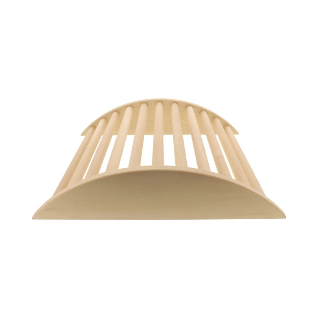 [17038] Sauna Beinstütze Buchenholz