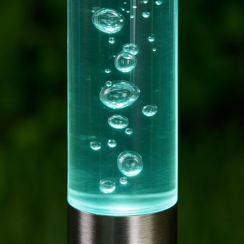 [17597] 6er Set LED Solarleuchten Bubbles für stimmungsvolle Beleuchtung