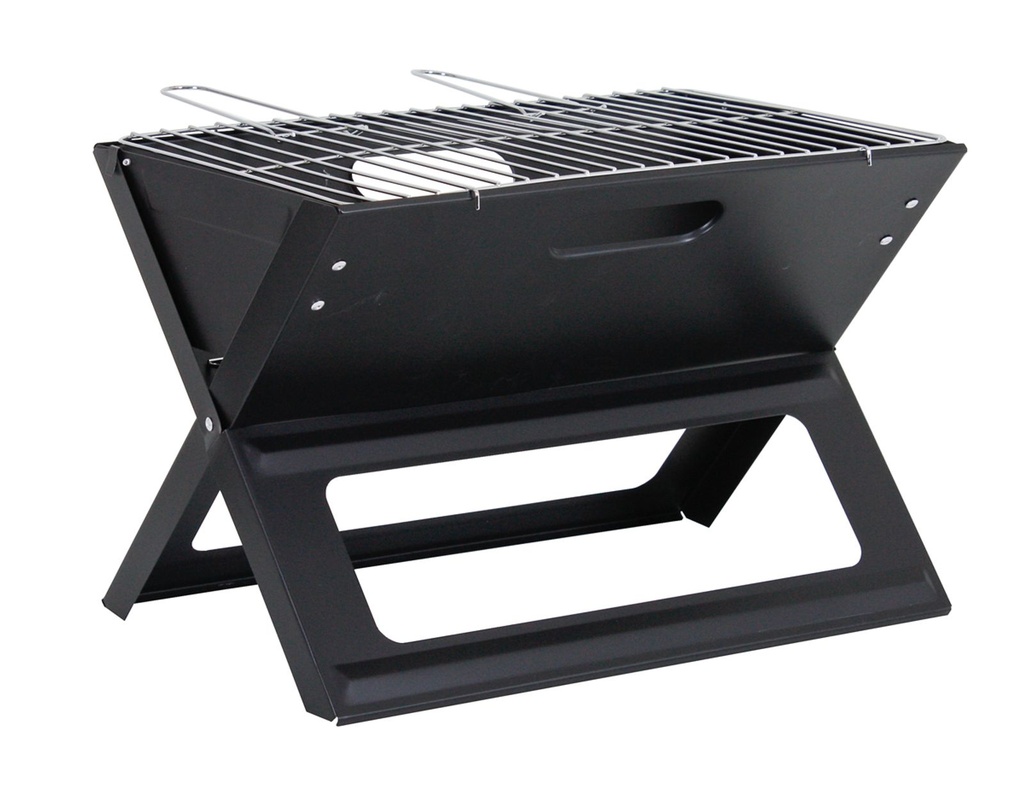 [17952] Klappbarer Notebook-Grill - Tragbarer Campinggrill für Picknick